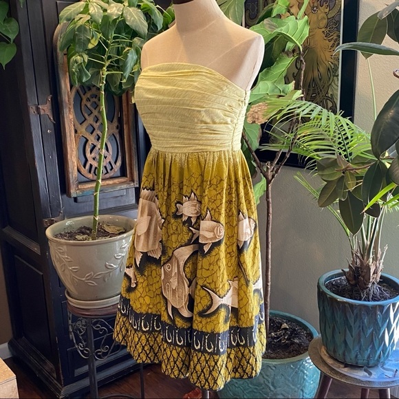 Anthropologie Vanessa Virginia Baxter Bay Dress - Picture 3 of 16